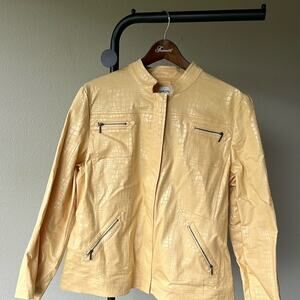 NWOT Chico’s Golden Gleam Becker Jacket - size 3
